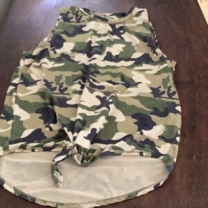 Poof! Camouflage Tank Top